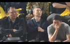 中國(guó)男籃教練郭士強(qiáng)、王晗觀戰(zhàn)北京VS山西比賽