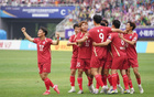 徐州勝連云港2:1，2萬2千余球迷現(xiàn)場見證。