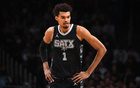 前NBA球員文班亞馬，潛力巨大，獨(dú)步天下。