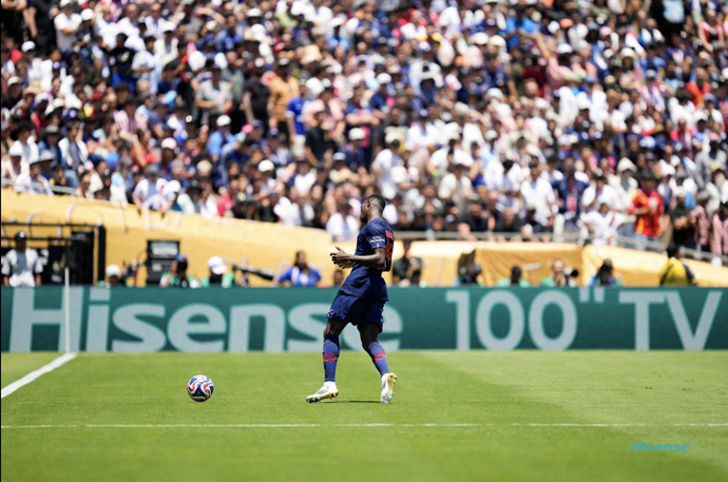 世俱杯：沖擊五冠王！巴黎4-0大勝十人馬競(jìng)，韓國(guó)球員李剛?cè)蔬M(jìn)球
