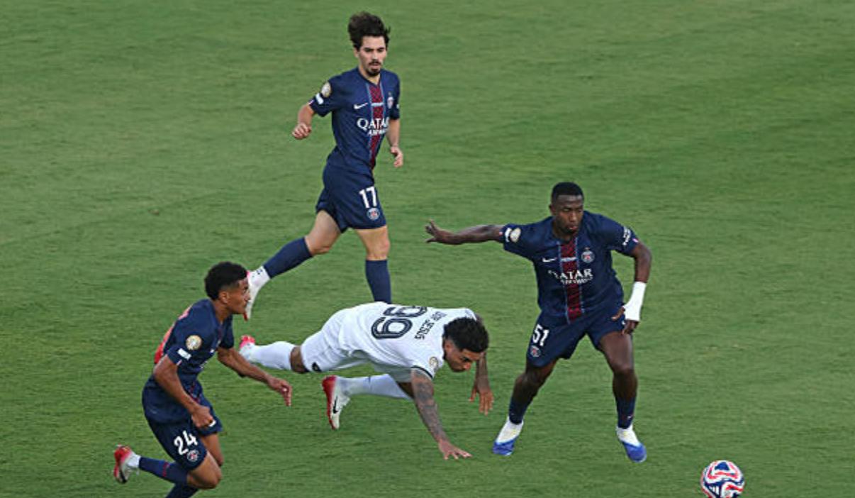 0-1！世俱杯爆大冷門，大巴黎不敵博塔弗戈，新科歐冠冠軍首敗