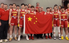 中國女籃亞洲杯，張子宇搶眼，楊舒予英姿颯爽，合影亮相