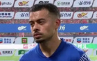 李可感謝國安球迷，重返球場，熱情歡迎。
