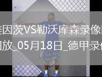 05月18日德甲第34輪美因茨vs勒沃庫森全場錄像