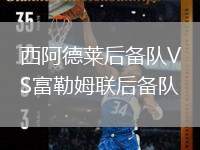 西阿德萊后備隊(duì)VS富勒姆聯(lián)后備隊(duì)